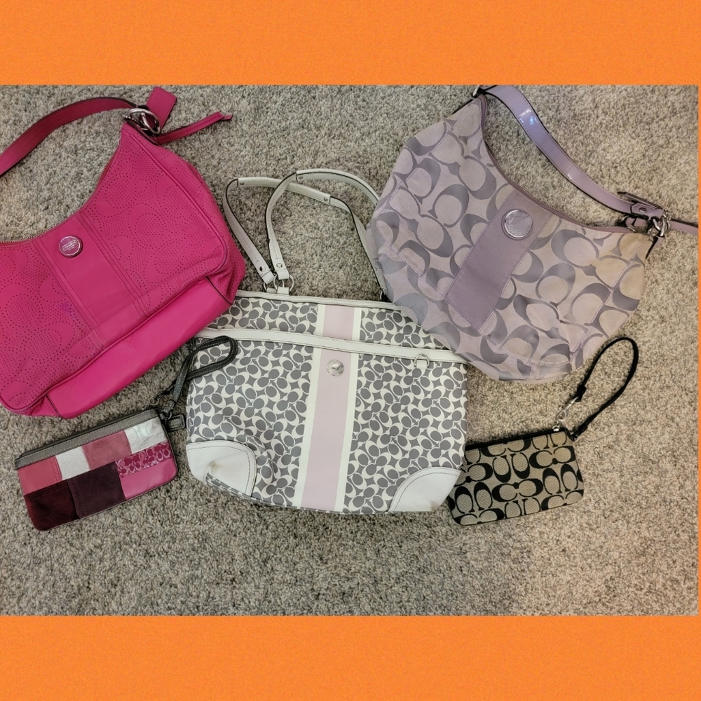 Lot of Coach purses